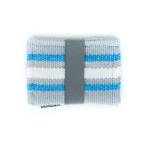 Gris Azulado Two Pocket Wallet