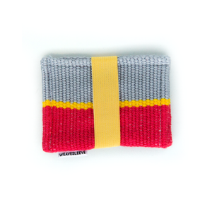 Amarillo Striped Two Pocket Wallet